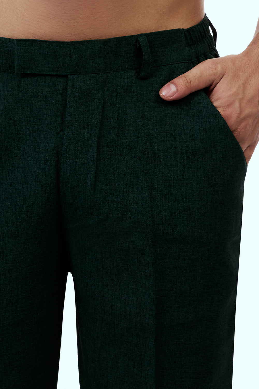 Bottle Green Dupion Silk Mens Kurta Set with Intricate Threadwork