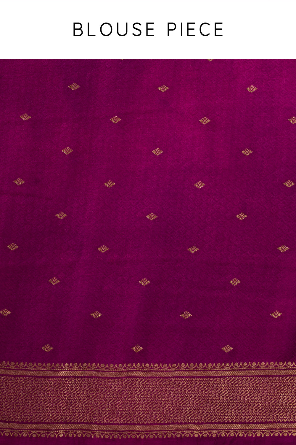Purple Jacquard Silk Woven Saree with Nature Inspired Motifs